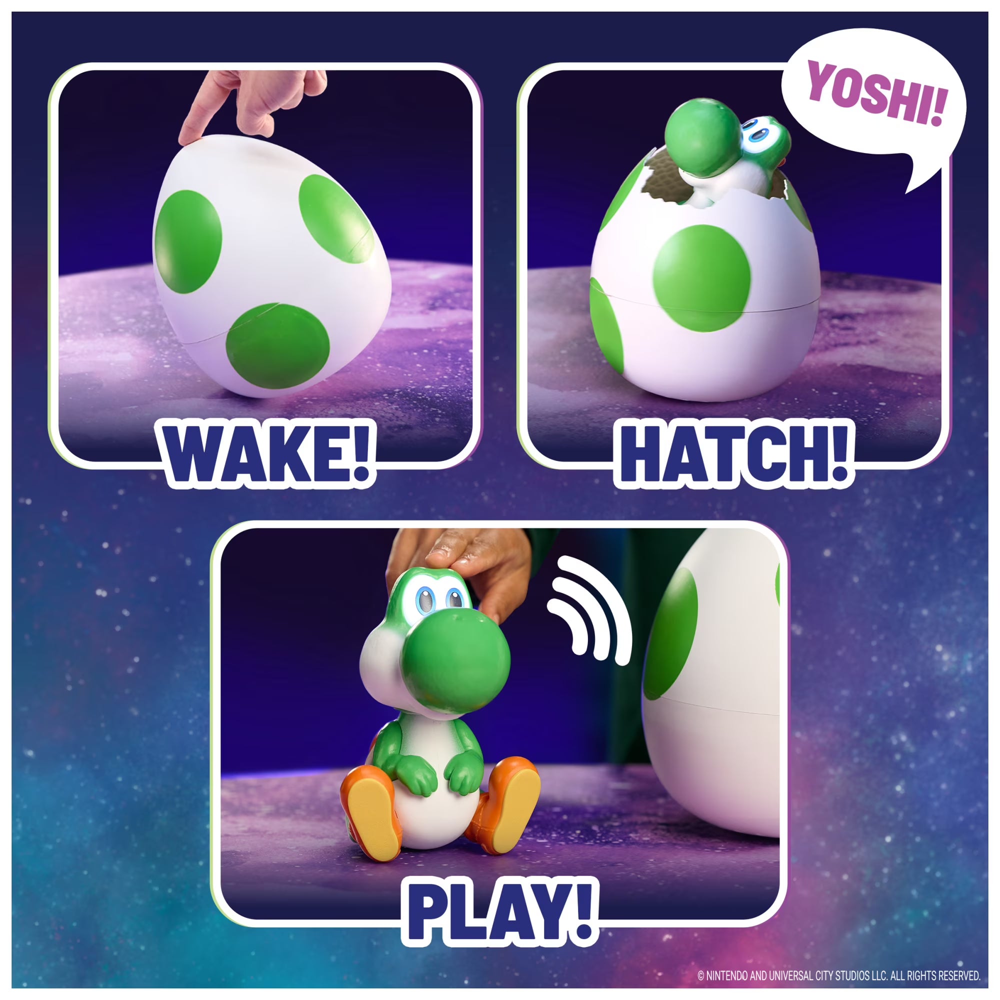 Ovo Yoshi - Yoshi sai do ovo de verdade!